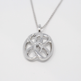 Sterling Silver Celtic Knot Pendant and Chain