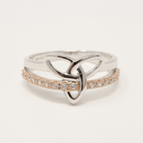 Sterling Silver Trinity Ring